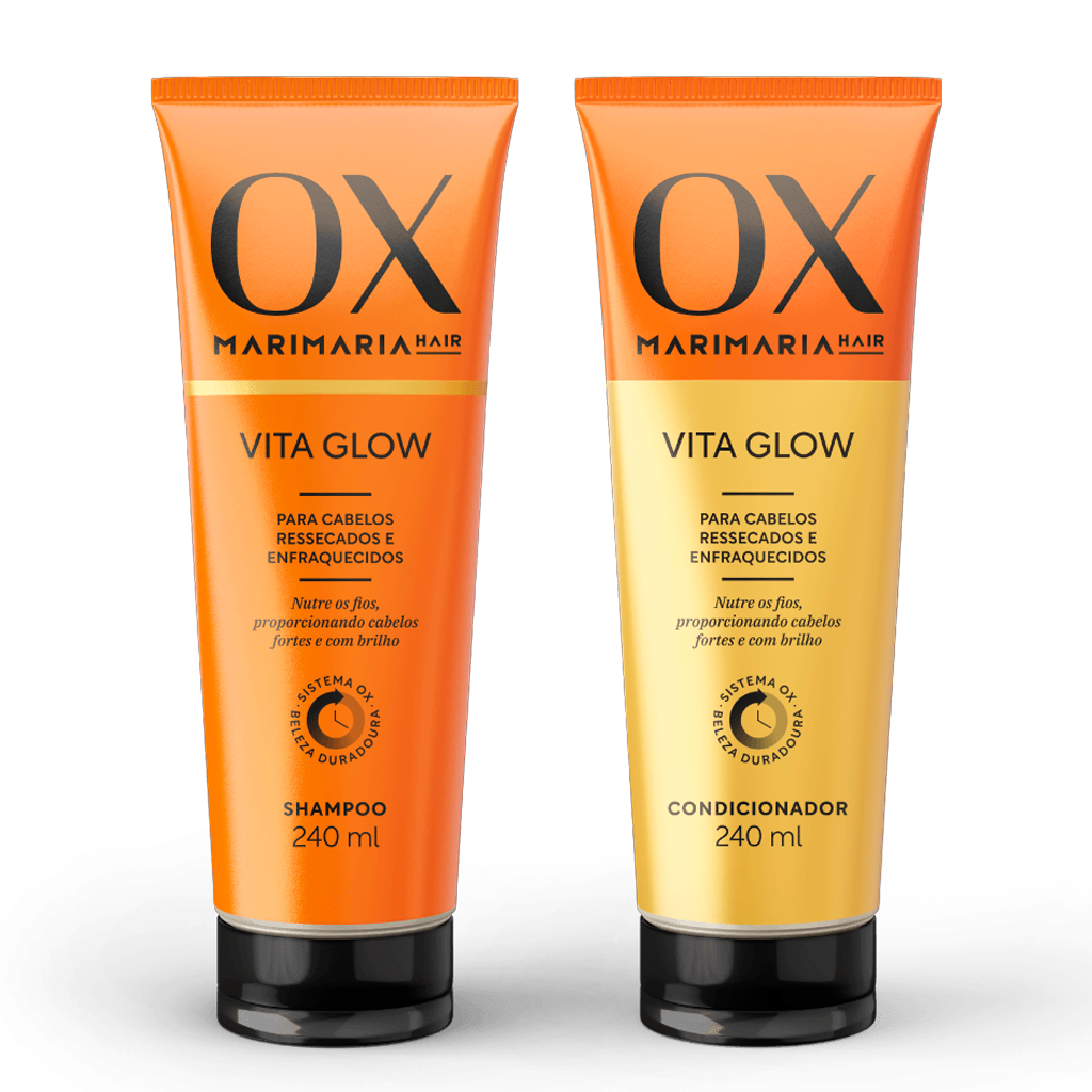KIT Shampoo & Condicionador Vita Glow 240ml